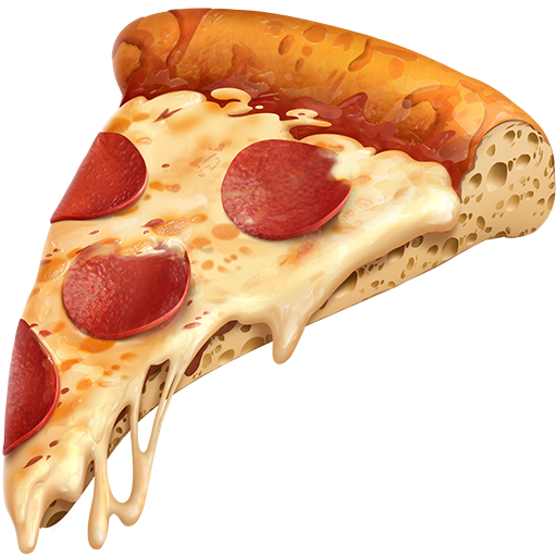 pizza with pepperoni